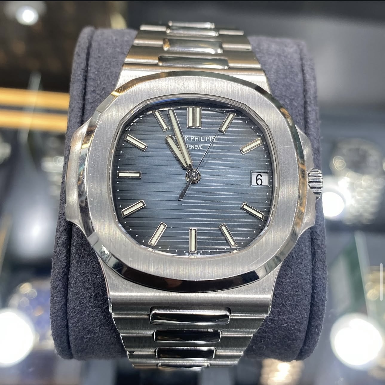 Nautilus Blue Dial